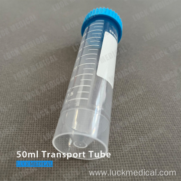 Self-standing 50ML Transport Tube CE